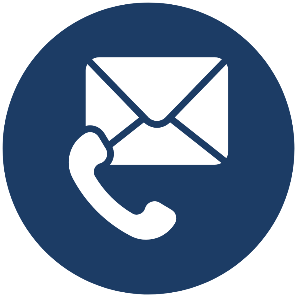 Graphic of phone and letter